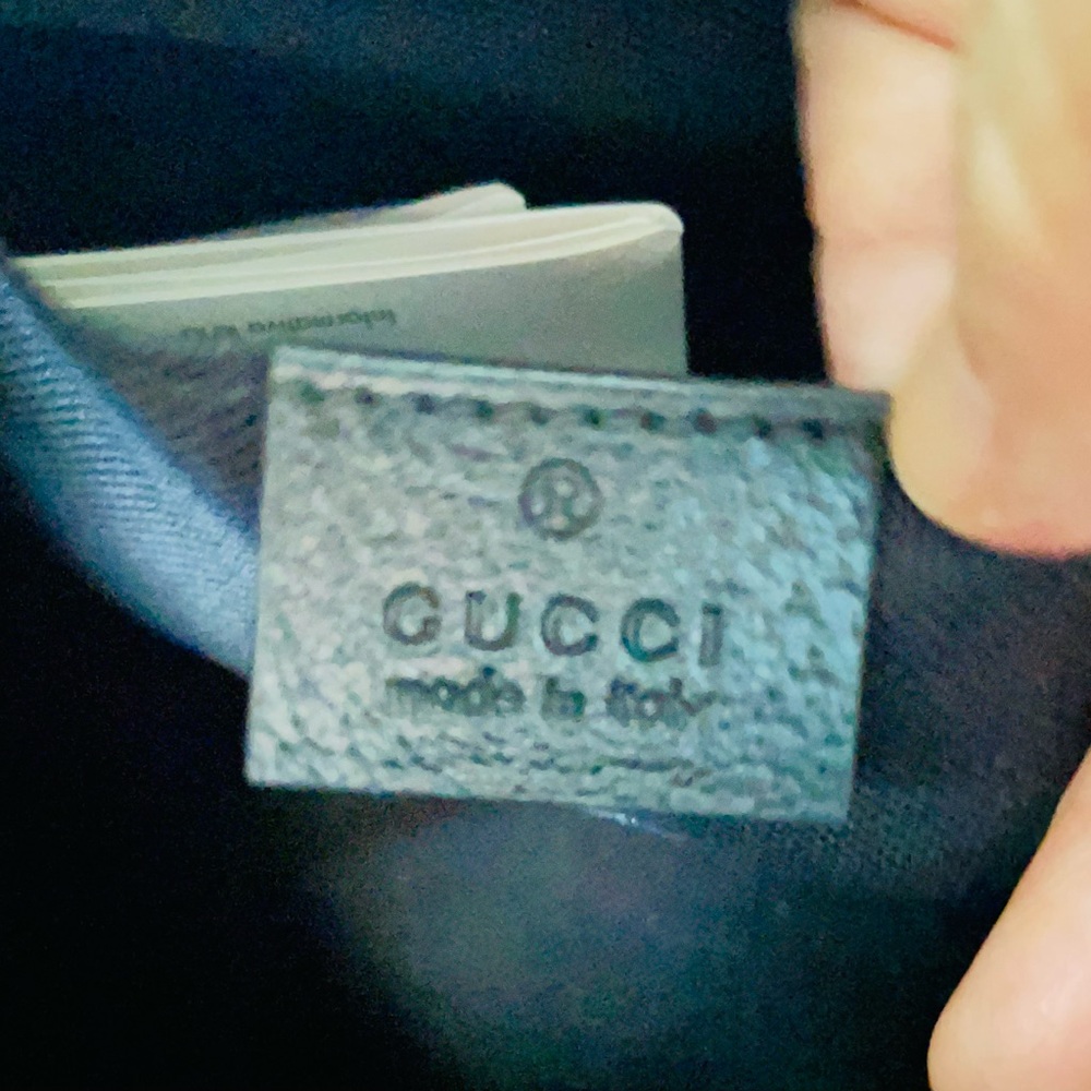 Gucci GG Wool Supreme zip Pouch/ Clutch/ Toiletry Bag - Picture 11 of 13
